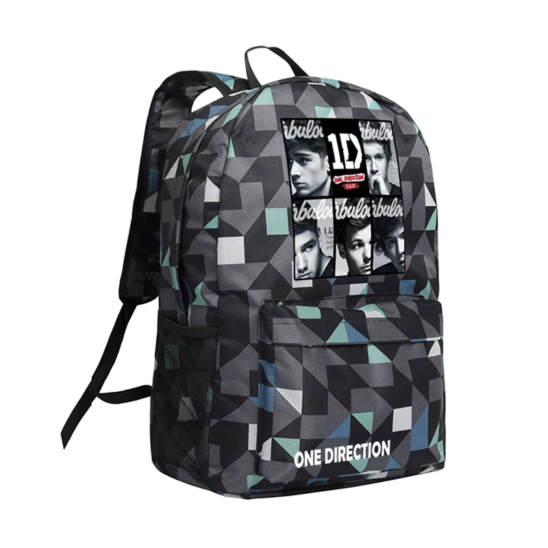 Что делает вас красивым мальчиком Рюкзак One Direction рюкзак модный известный певец 1D