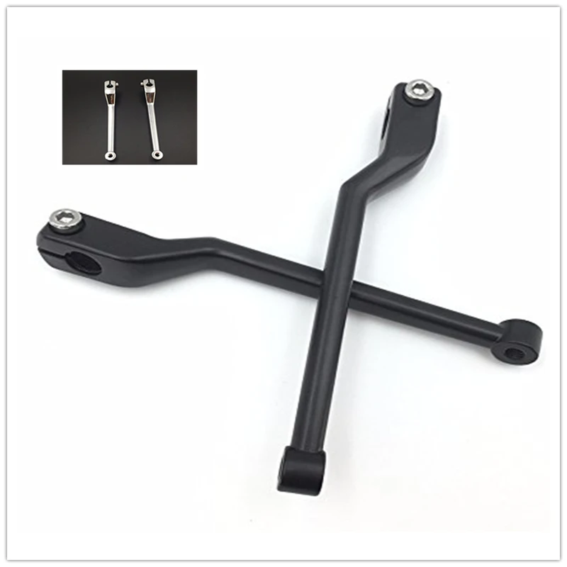 

Aftermarket free shipping Motorcycle parts Black Heel/Toe Shift Lever For Harley FLST FLT FLHT Road King Street Glide CVO chrome