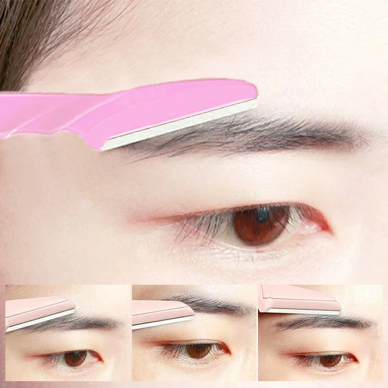 

1/3Pcs Eyebrow Trimmer Blade Shaver Portable Face Razor Eye Brow Epilation Hair Removal Cutters Safety Razor Woman Makeup Tools