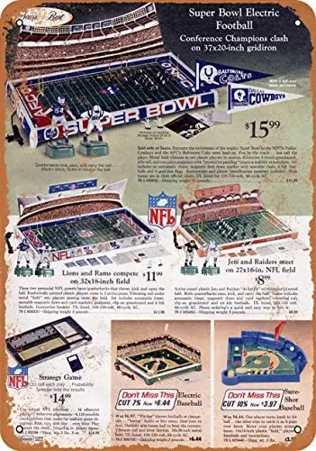 

1-12x16 дюймов металлический винтажный Забавный жестяной знак 1971 настольные спортивные игры