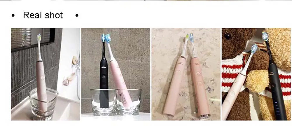 Philips Sonicare HX9924 Алмазная умная звуковая зубная щетка с поддержкой приложения с Умной головкой щётки, 5 режимов для взрослых