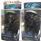 Экшн-фигурка Warrior Alien NECA Grid, Xenomorph, полупрозрачная Женская Коллекционная модель, игрушки, кукла в подарок