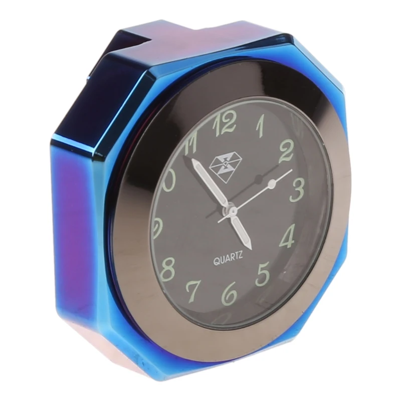 

Universal Aluminum Alloy Motorcycle Luminous Handlebar Mount Clock Watch Thermometer