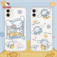 hello kitty cinnamonroll cute phone case for iphone13 13pro 13promax 12 12pro max 11 pro x xs max xr 7 8 plus cartoon cover