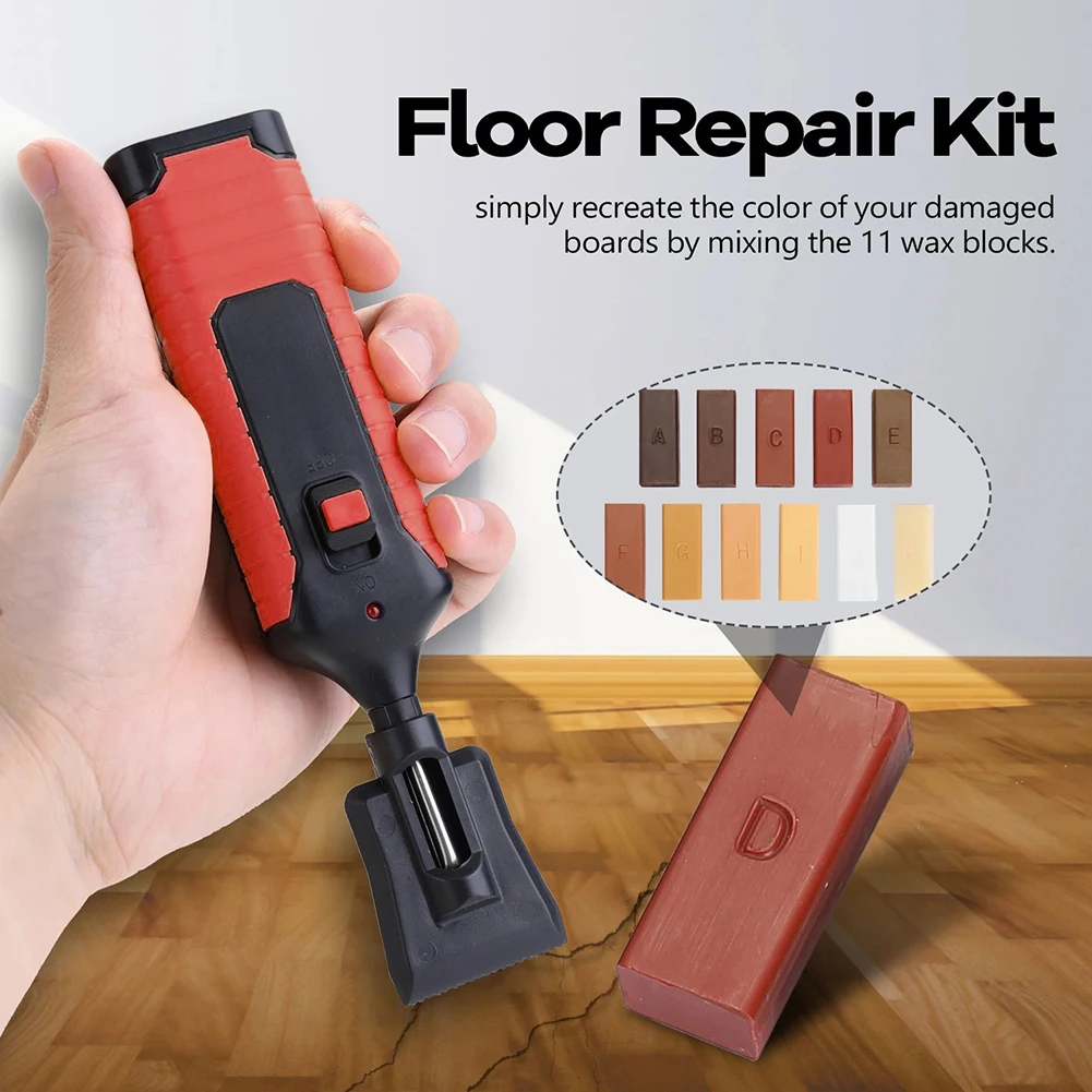 

Ceramic Laminate Repairing Kit Wax System Household Home Floor Worktop Sturdy Casing Chips Scratches Mending Tool Repair Tool