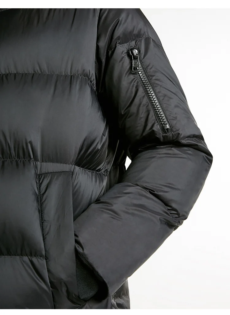 JackJones мужской зимний длинный пуховик с капюшоном, парка, пальто, мужская одежда 218312537