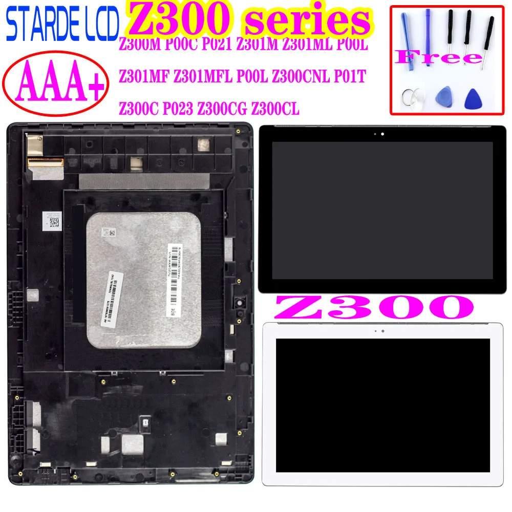 Для Asus Zenpad 10 Z300 Z300M P00C Z300CNL P01T Z301ML Z301MFL P00L Z300C P023 ЖК дисплей Дисплей кодирующий