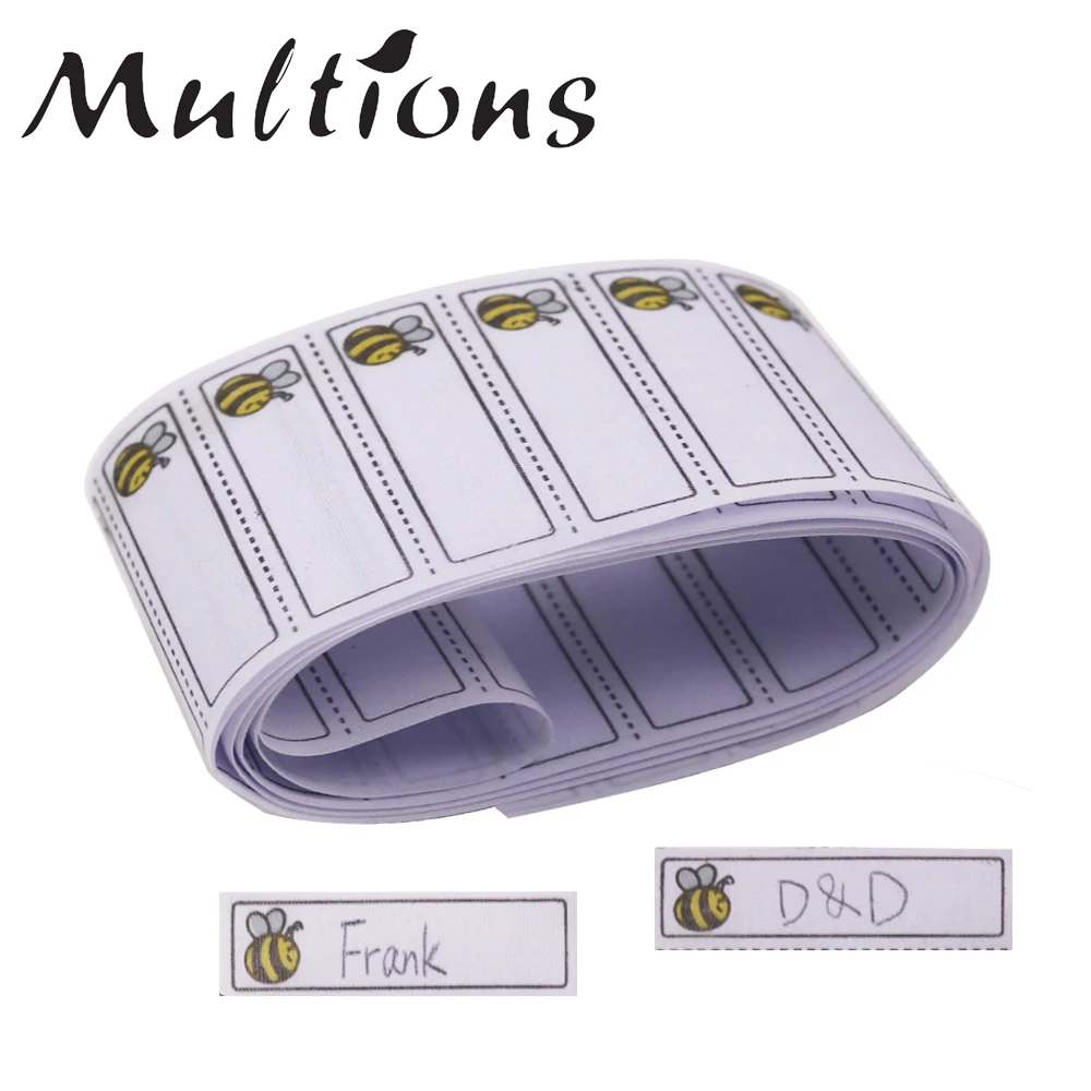 100 шт. этикетки ручной работы стираемые с именем утюга Детские для одежды набор