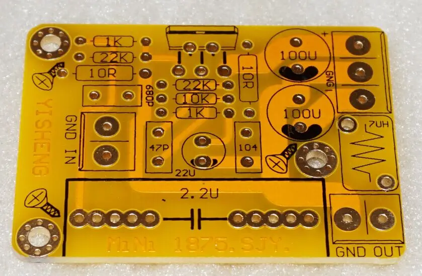 Печатная плата LM1875 Mono усилитель мощности платы Hi-Fi | Инструменты