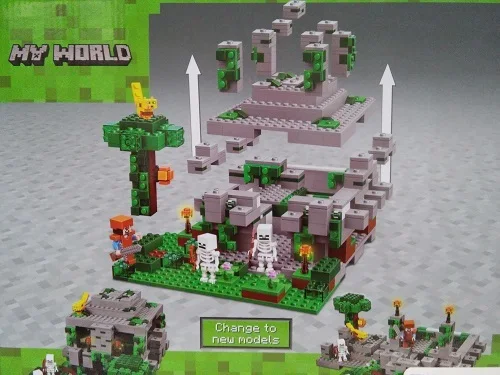Конструктор My World 10623 Храм в джунглях | Игрушки и хобби