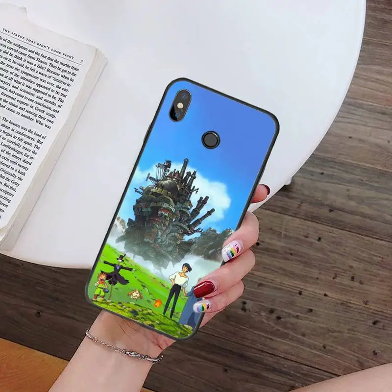 

Anime Howl's Howls Moving Castle Phone Case For Xiaomi Redmi note 7 8 9 t k30 max3 9 s 10 pro lite Fashion protective shell