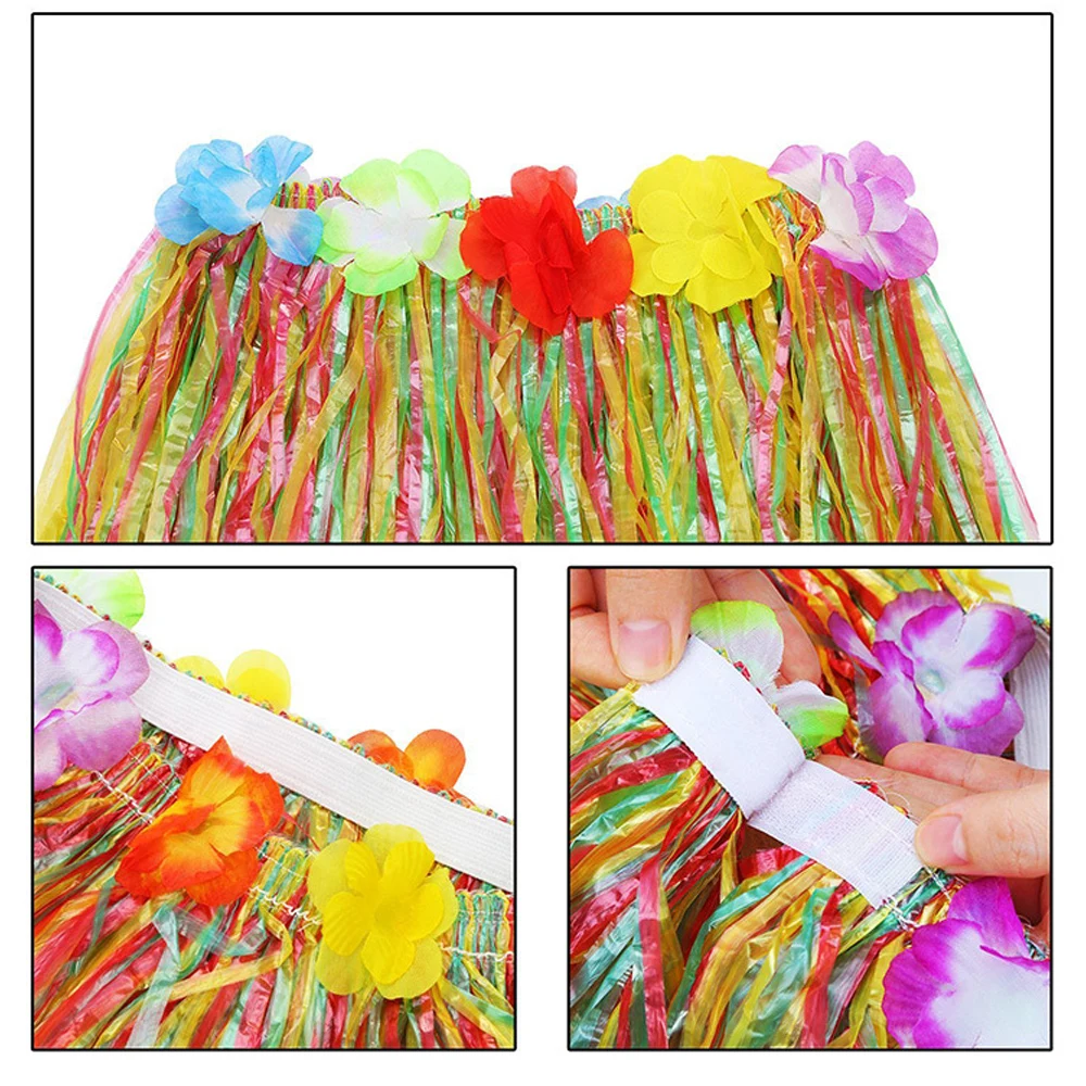 Гавайский Венок хула юбка летняя скатерть украшение ткань искусственная