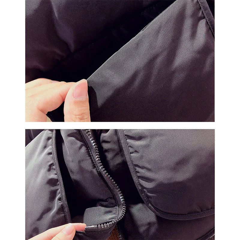 

Witsnoep Cotton Padded Warm Vest for Women Waistcoat Autumn Winter Korean Style Simple Sleeveless Jacket Coat Female Pocket