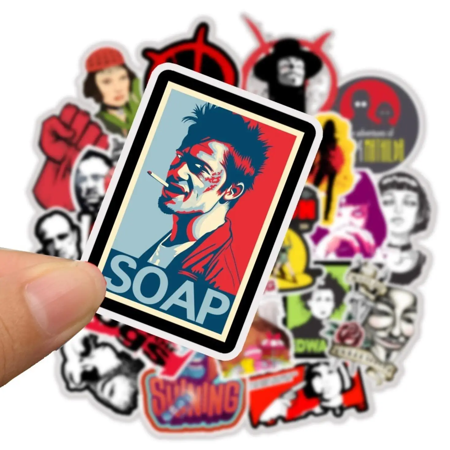 50 шт Смешанные классические Стикеры из фильмов целлюлозно фантастический Леон