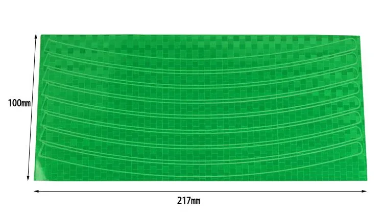 Флуоресцентный флуоресцентный велосипедный отражатель для MTB велосипеда