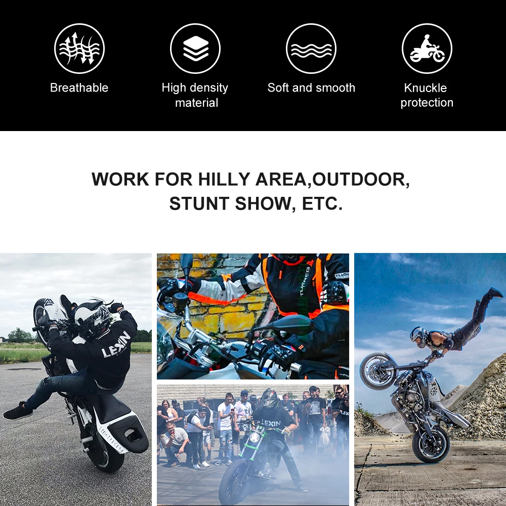 

Summer Full Finger Guantes Motorcycle Gloves Men Racing Gant Moto Motorbike Motocross Riding Gloves Motorcycle Breathable