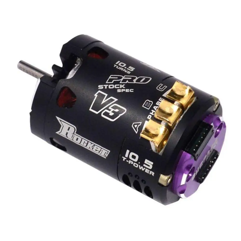 Оригинальный SURPASS HOBBY 540 V3 сенсорный бесщеточный двигатель 10 5 T Spec для 1: RC