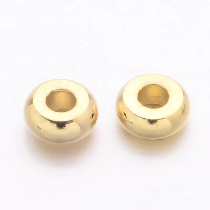 PandaHall 2000 шт. золотые металлические разделители для самостоятельного