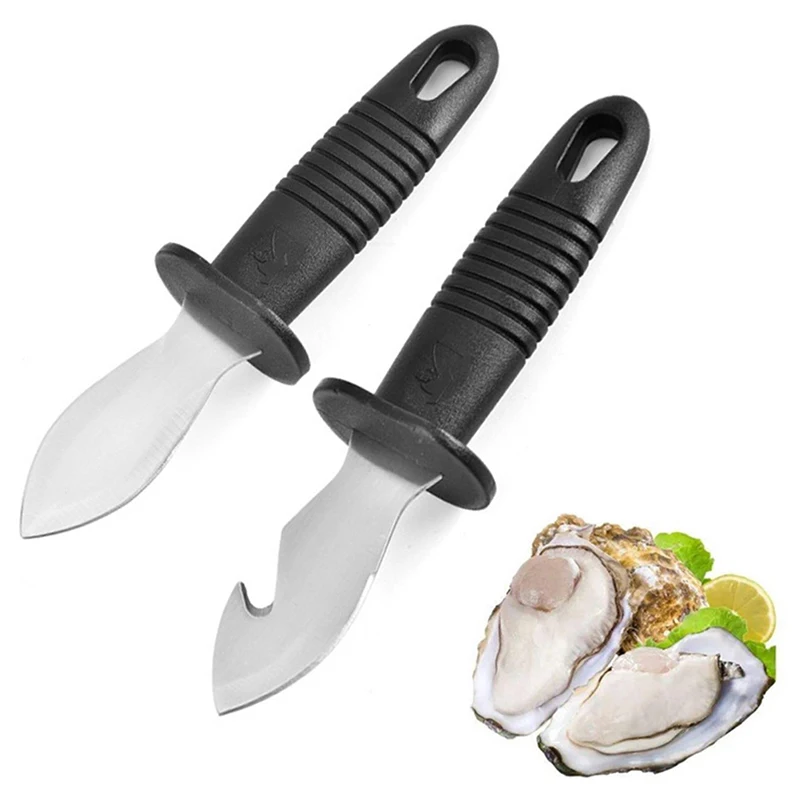 Устричный Ножи Sharp Shucker Shell Seafood инструмент для открывания моллюск вечерние