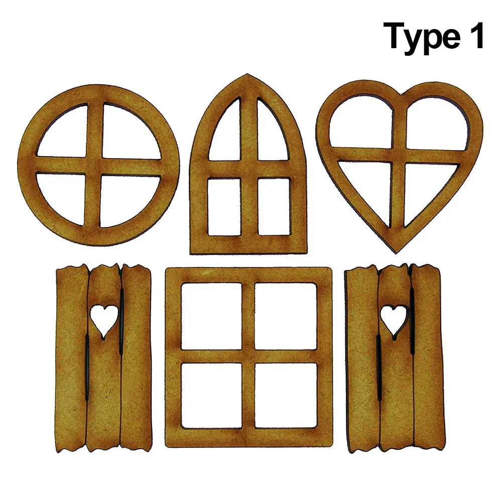 

Деревянная миниатюрная дверь сказочного эльфа