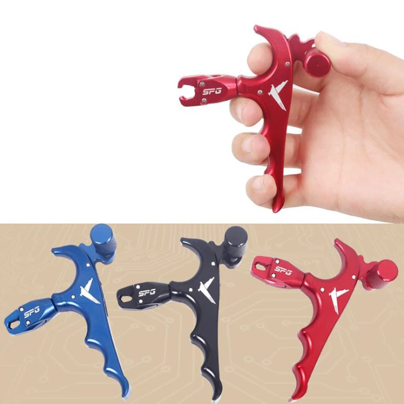 4 пальца суппорт блочного Лука стрельба из лука релиз Aid слуховые аппараты