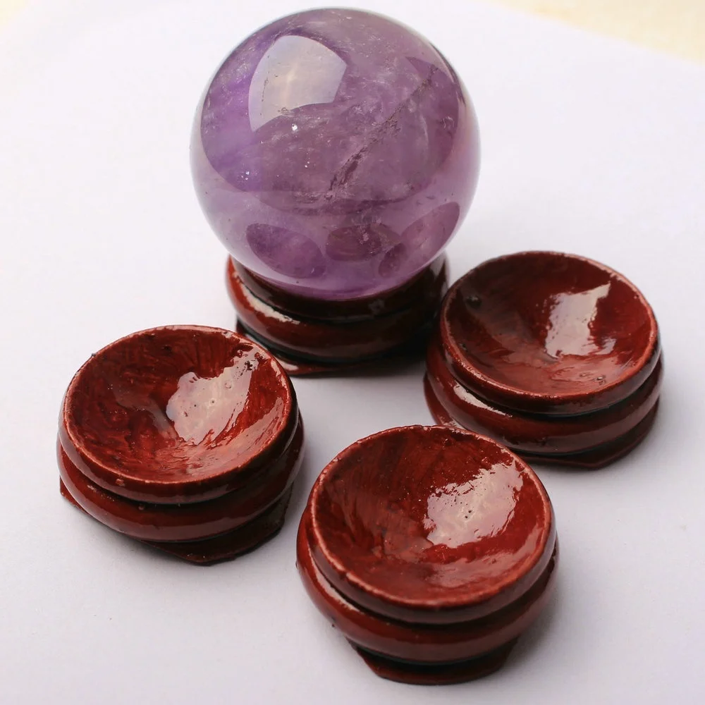 Деревянная подставка для подставки основание базы хрустального шара сферы шар