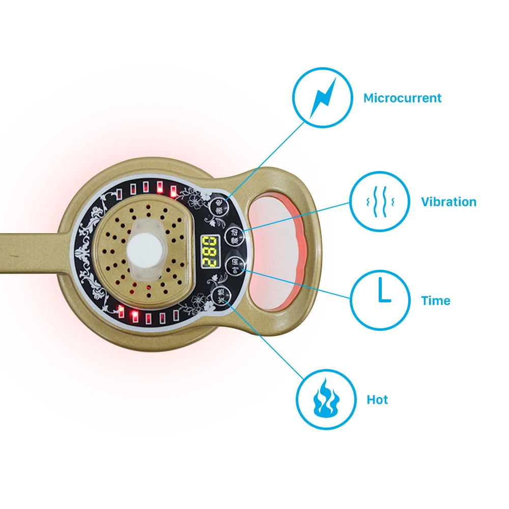 Koop Lichaam Vermagering Massager Gewichtsverlies Lipo Cellulitis Vet Brander Galvanische Infrarood Ultrasone Therapie Micro-Elektrische Trillingen