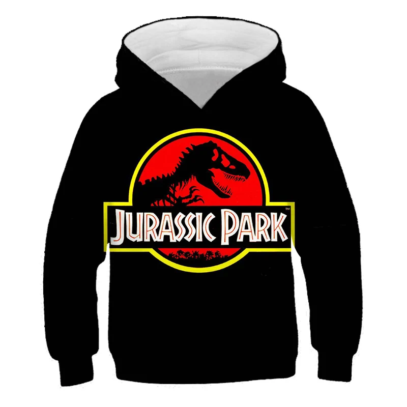 

Children's coat Jurassic Park 3D dinosaur Coat for girls boy hoodies Anime Cosplay Sweatshirt Jurassic World Autumn thin Top