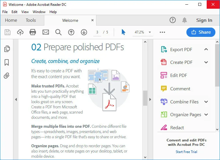 

Acrobat Pro DC 2020- Software Win/Mac
