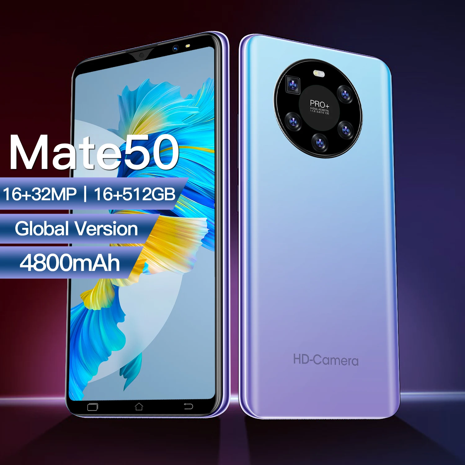 

New 2021 Fingerprint Unlock 4800mAh Deca Core 6+128GB Andriod Phone 5.0 Inch 16+32MP Dual SIM+Micro SD Mini Smart Phone MT6889