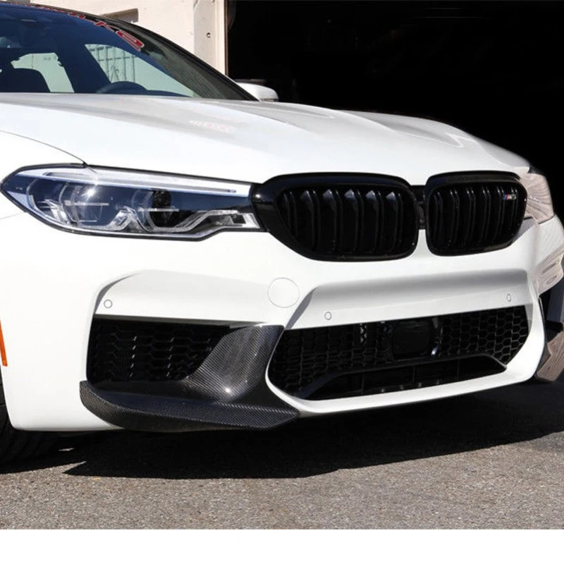 Передние щитки для губ из углеродного волокна серии 5 угловой бампер протектор