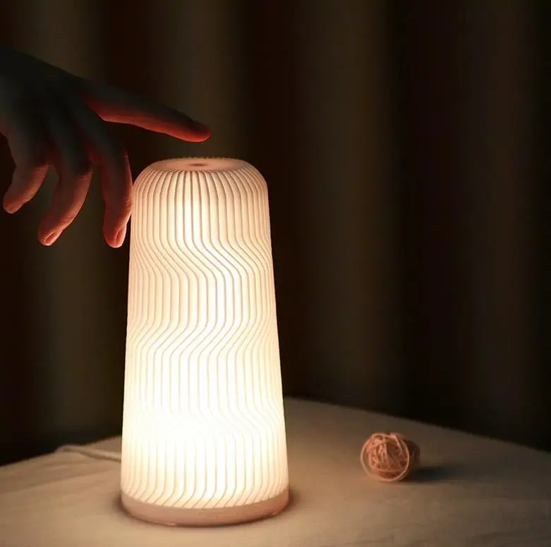 

ZYS-3D Print Night Lamp USB Rechargeable LED Colorful Lights Home Decoration Perfect gift for both kids & adults alike