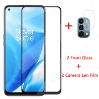 2pcs for oneplus nord n200 5g glass for nord n200 5g tempered glass 9 9r 8t nord ce n10 5g n100 screen protector camera len film