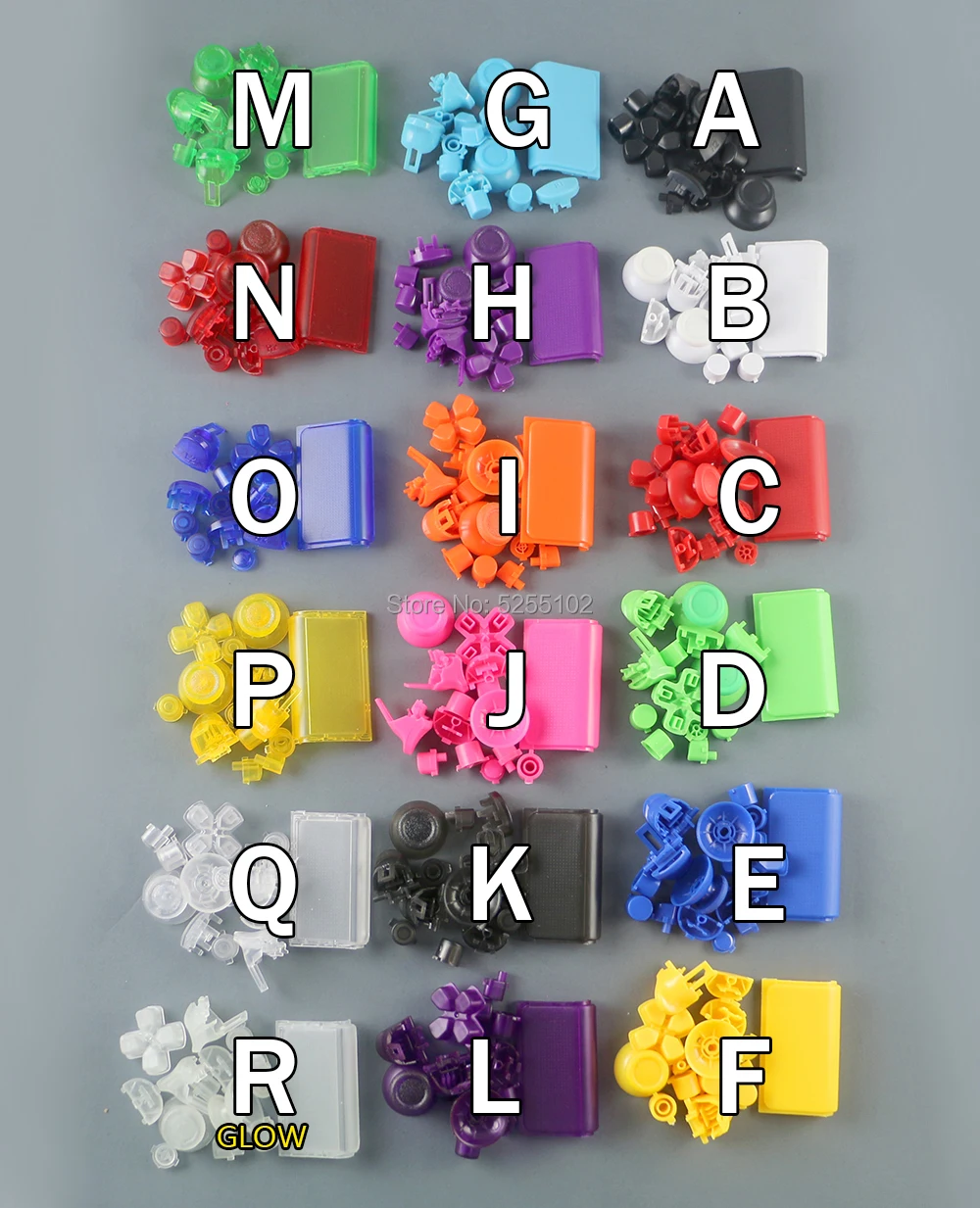 Набор пусковых кнопок L1 R1 L2 R2 18 цветов сменные кнопки для контроллера PS4 Pro 4 0 JDS 040