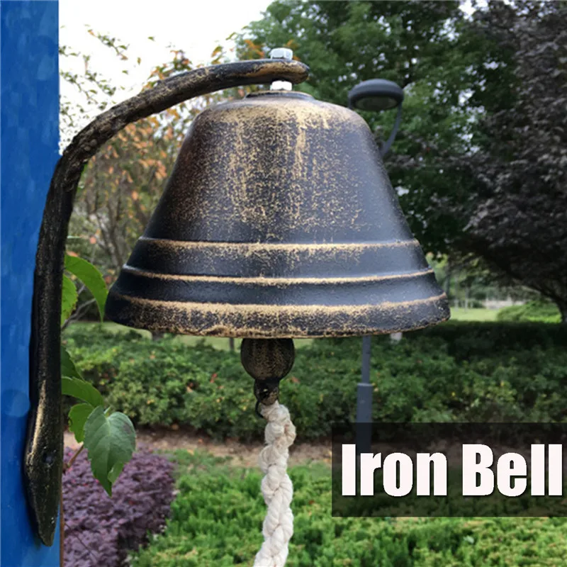 

Чугунный дверной звонок в стиле ретро, 12 см