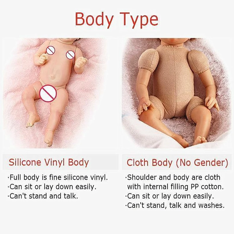 

22-inch baby doll girl boy twins, silicone, original soft, toddler toy, 2-5 years old Holiday gifts, birthday gifts, toys for