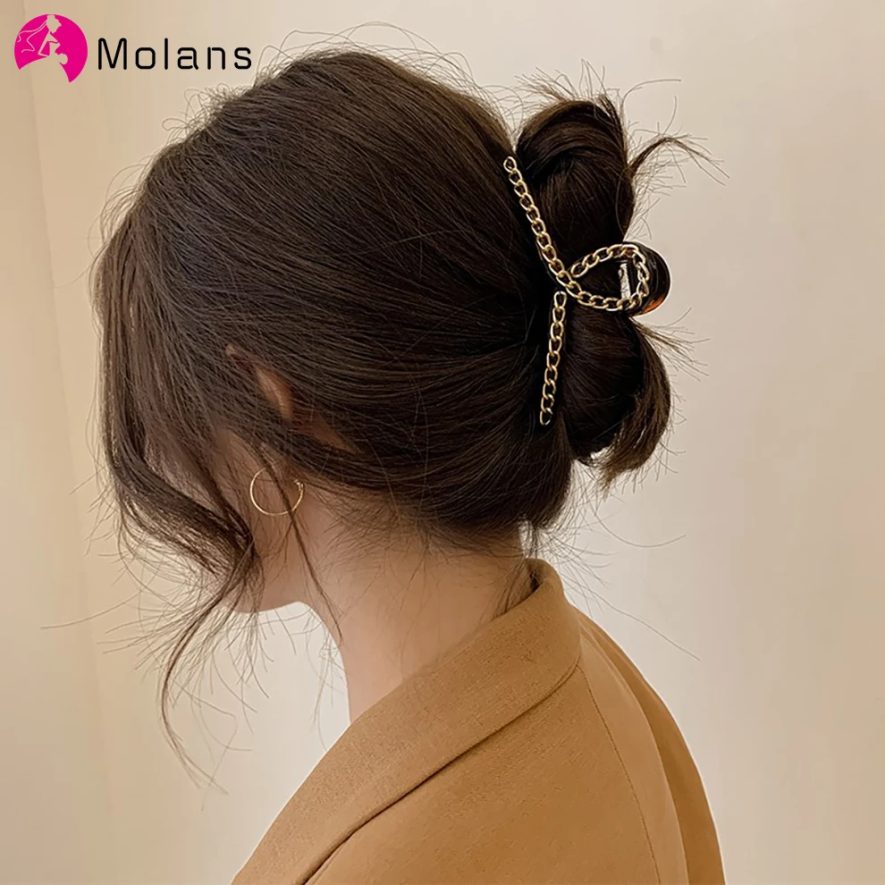 

Женские заколки для волос molan, акриловые заколки для волос, аксессуары для волос