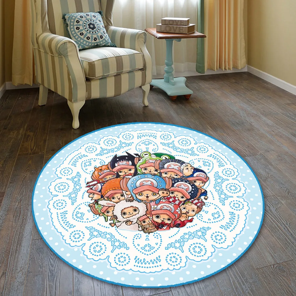 Style 11 Аниме one piece Luffy Chopper напольный коврик квадратный ковер для спальни кухни гостиной нескользящий коврик - Цвет: Style 11