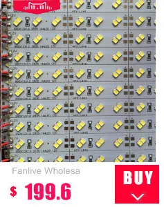 Fanlive 20 шт 5730 светодиодный жесткий бар свет 220 в 230 в 18-20 Вт 100 см 76 светодиодный 5630 Светодиодный свет белый корпус алюминиевый профиль водонепроницаемый