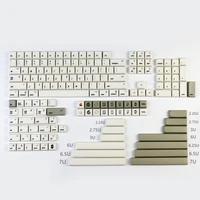 166 keysset white retro style pbt dye subbed keycaps for mx switch mechanical keyboard xda profile japanese key caps