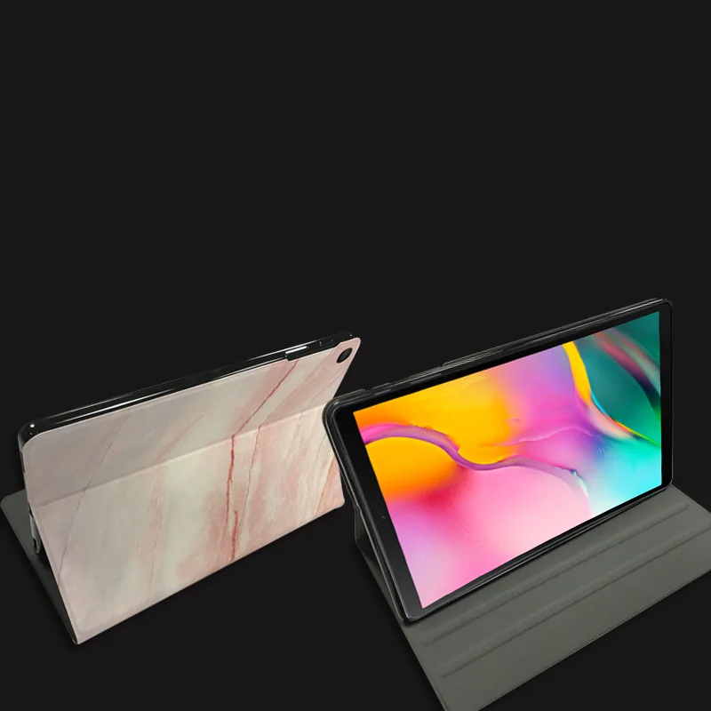 Модный чехол с рисунком для Samsung Galaxy Tab A 10 1 2019 T510 T515 SM-T510 -T515 тонкий кожаный