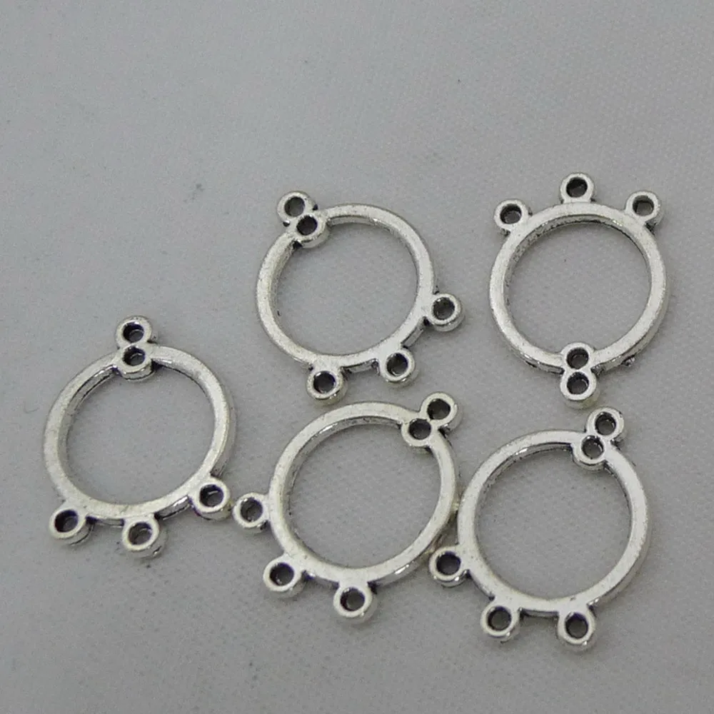 

Jewelry Findings Components Round Earring Connector 29x14mm 20pcs