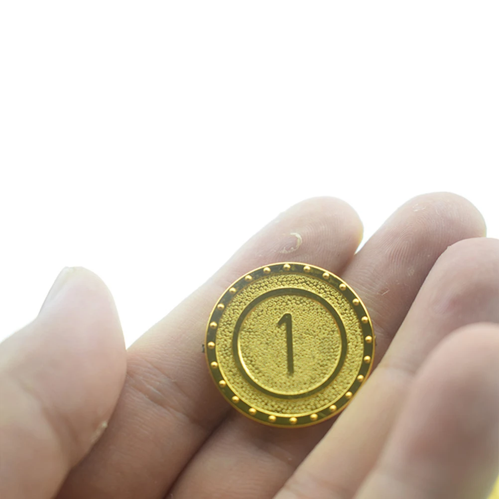 100 шт. пиратское сокровище пластиковая монета реквизит Золотая фотография для