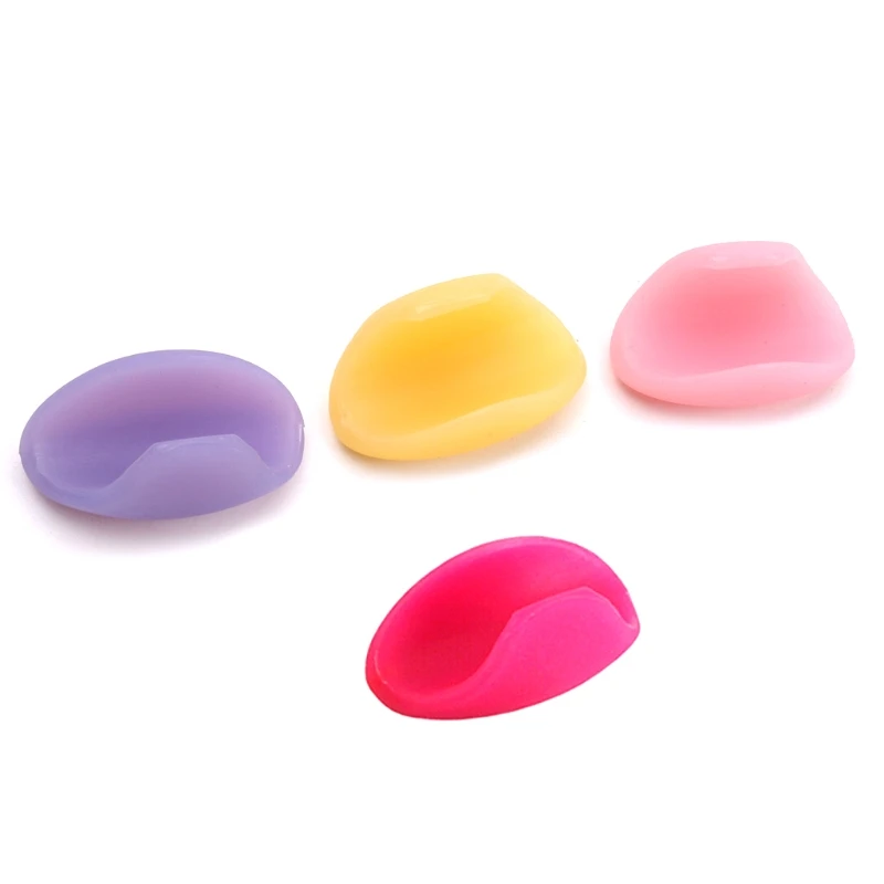 4pcs Flute Finger Rest Soft Silicone Dizi Protector Musical Woodwind Parts Accessory