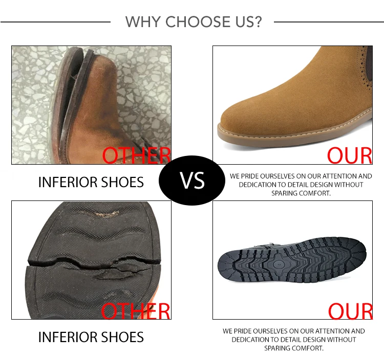 Mens Boots Men's Shoes Suede Ankle Chelsea Winter Men Male Comfortable Shoe