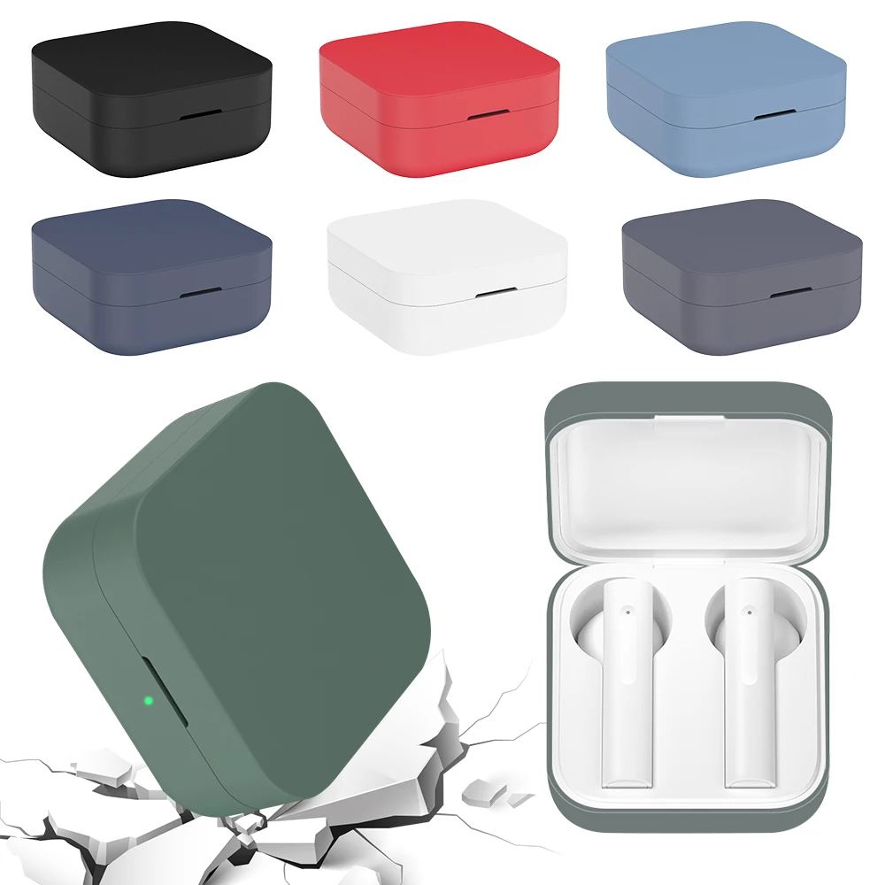 

Protective case for xiaomi air2 se case For mi airdots 2 shell for Xiaomi Air2 SE soft shockproof covers for xiaomi airdots 2 se