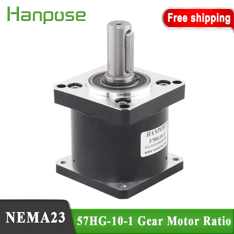 

57HG10-1 for neam23 Stepper Motor High precision 57 reduction motor ratio10-1 5-1 Planetary Gearbox OSM Geared For 3D Printer