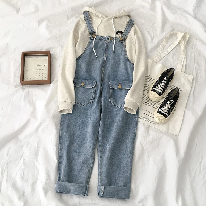 

Blue Long Sleeve Plaid Blouse + Black Loose Long Pant Summer Set Harajuku Casual Overall Set Women Summer Two Piece Set Fashion