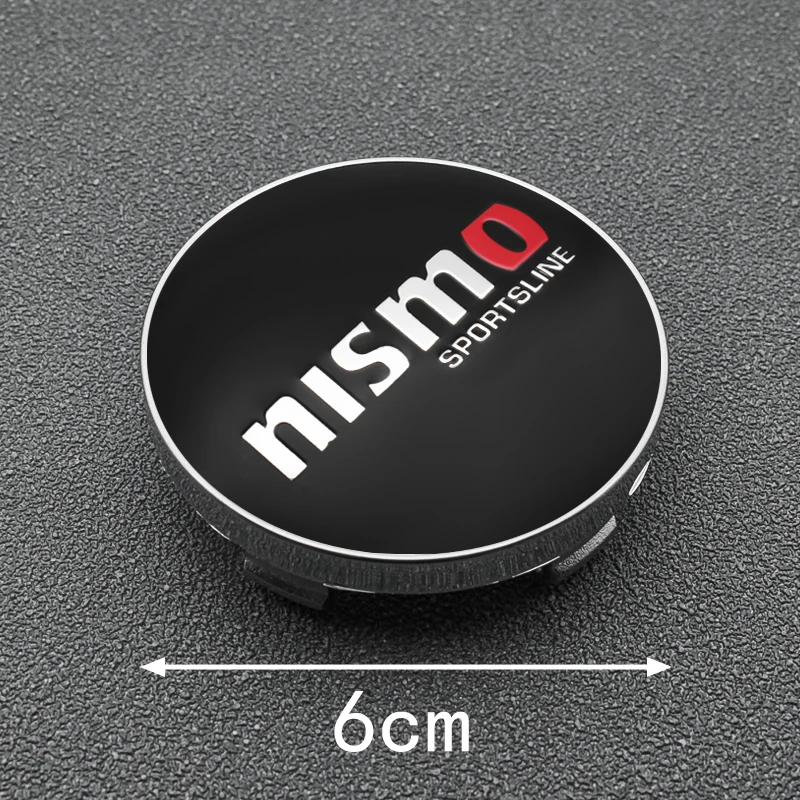 4 шт. 60 мм NISMO значок эмблема Женская крышка Обложка Наклейка для Nissan X trail T30 Almera