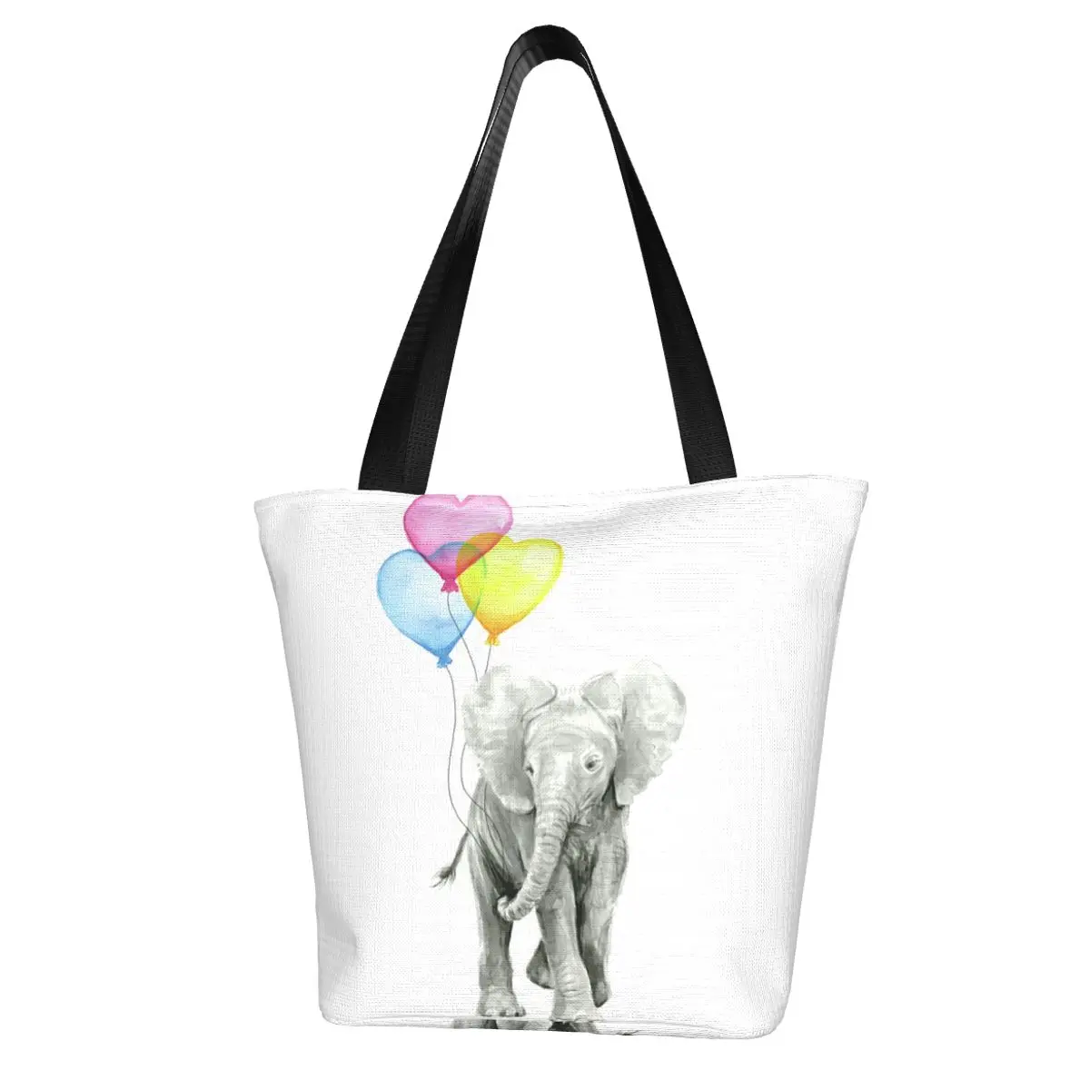 

Elephant Shopping Bag Business Female Handbag Gifts Vintage Cloth Bags